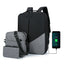 Sac à dos multifonctionnel USB pour hommes - Grande capacité