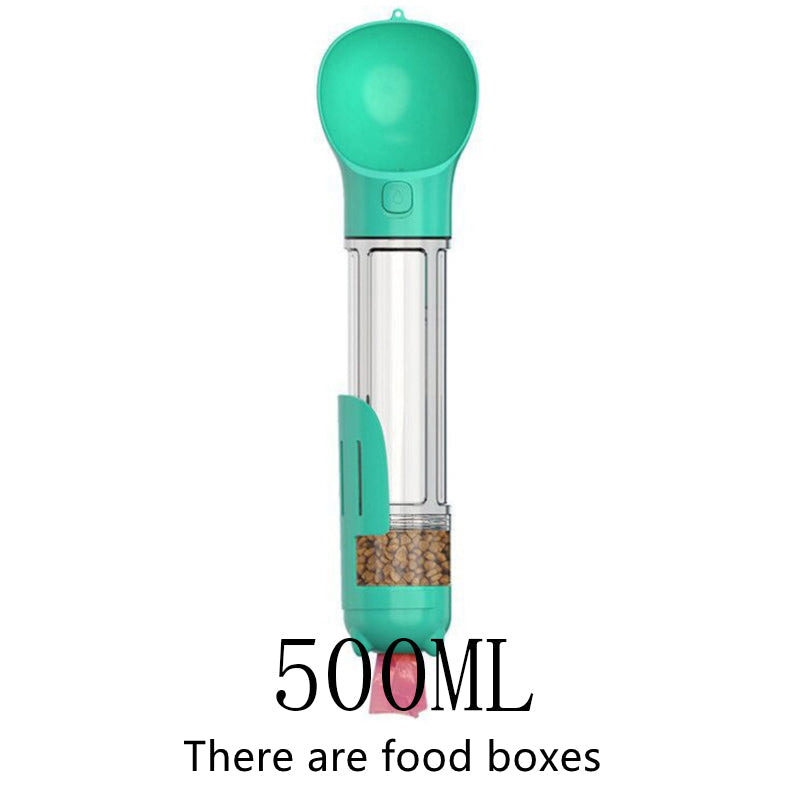 Botella de Agua Multi-Funcional para Mascotas