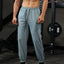 Joggers en couleur unie avec cordon de serrage pour hommes
