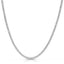 Ice Barrel Chain in 14k White Gold - 3.14 mm
