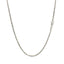 Cadena Brillante de Oro Blanco de 14k - 1.5mm