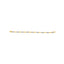 Bracelet en or jaune 10K avec diamants taille ronde de 1,00 Cttw en spirale