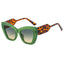 Lunettes de soleil élégantes à couleurs contrastées pour toutes les occasions