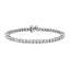 Pulsera de Tenis con Diamantes Miracle-Set de Plata Esterlina .925 - 7"