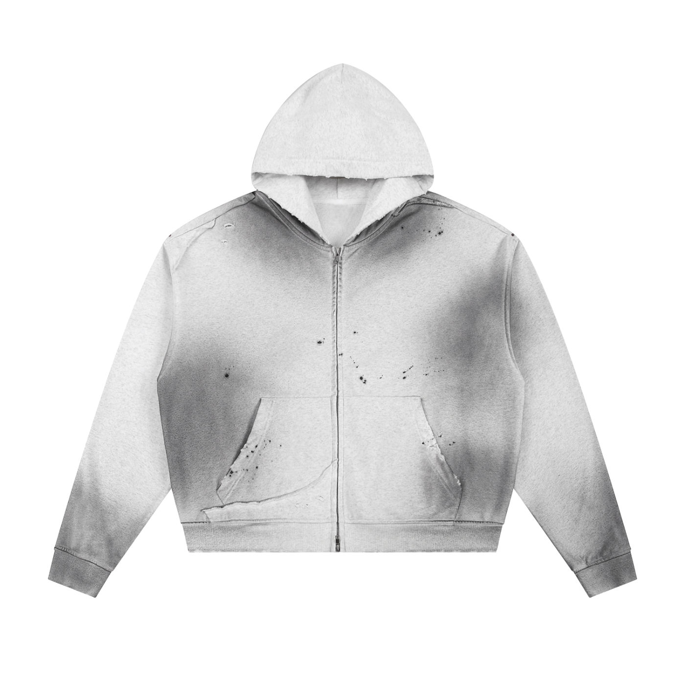 Loki & Ivy Men's Vintage Zip Hoodie