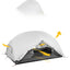 Tente de camping en silicone premium pour deux personnes