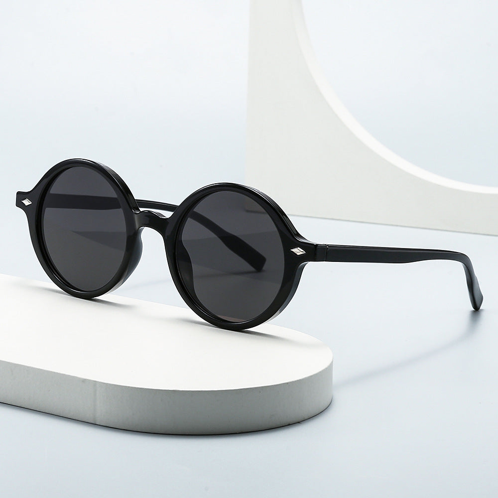 Gafas de sol retro ovaladas - Moda en champán puro