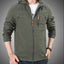 Chaqueta de Montañismo delgada a prueba de viento para hombres