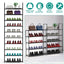 10-Tier Space-Saving Shoe Rack for 25-30 Pairs