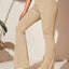 Full Size High-Waist Flare Active Pants