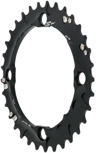 SRAM/Truvativ X0 X9 33T 104mm 10 Speed Middle Chainring