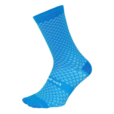 Calcetines DeFeet Evo Mount Ventoux de 6" - Azul (Tamaño 9.5-11.5)