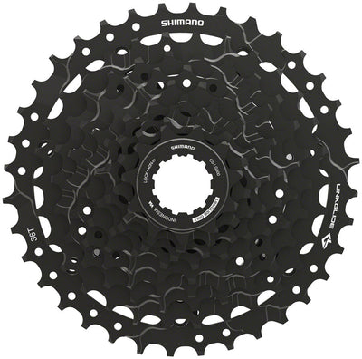 Cassette Shimano CUES CS-LG300-9 - 9 Velocidades 11-36t LINKGLIDE Negro