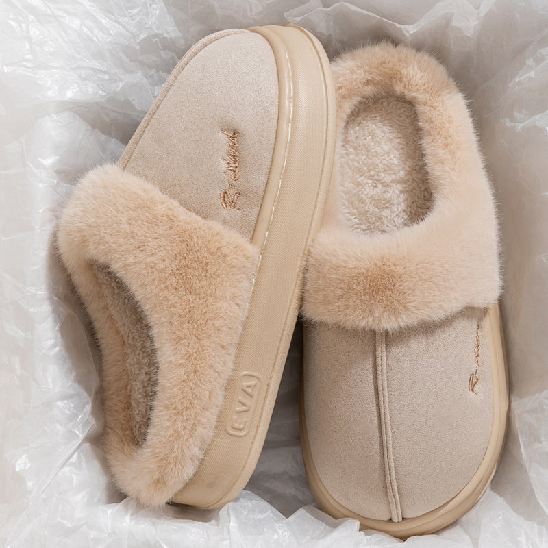 Chaussons Fluffy Premium pour Couples - Confort Intérieur Douillet