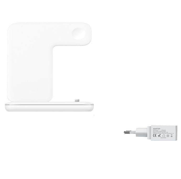 Support de charge sans fil 3-en-1 pour mobile, montre et écouteurs