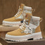 Men's High-Top Print Boots - Comfy & Breathable Casual Footwear