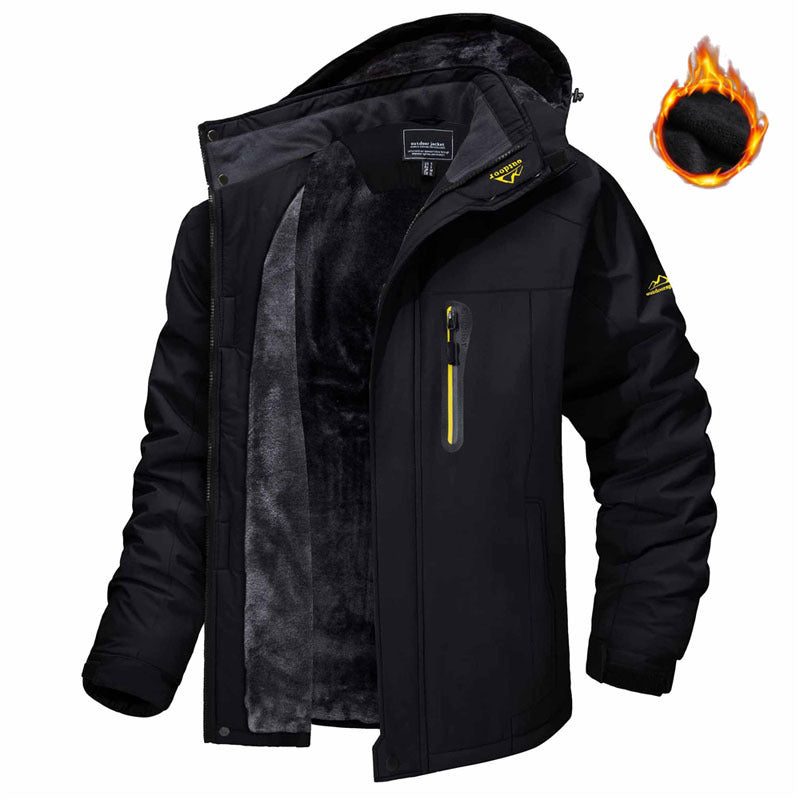 Premium Windproof Long Sleeve Puffer Jacket