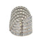 Natural 4.00ct Diamond Ring in 10KT White Gold