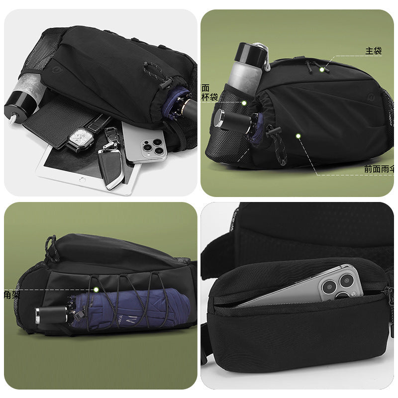 Unisex Outdoor Travel Waist Bag - Versatile and Stylish