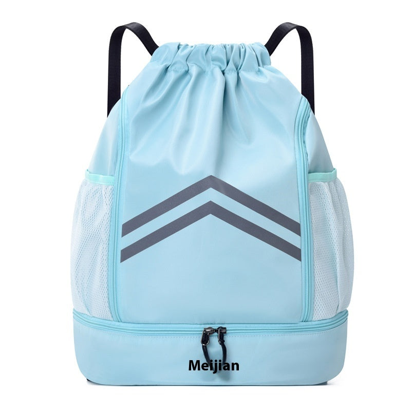 Mochila Deportiva Reflectante con Cordón para Hombre