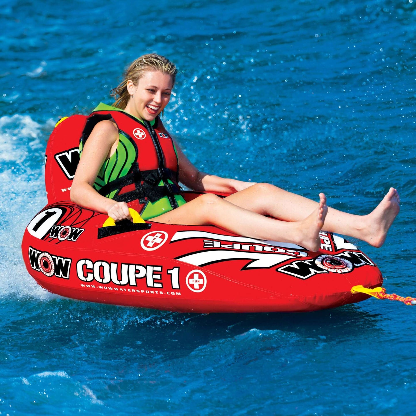 WOW Watersports Coupe Cockpit Tube de Traction pour Une Personne