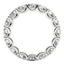 Round Cut Lab Grown Diamond Eternity Ring in 14k White Gold