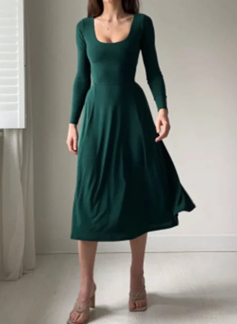 Elegant Long Sleeve Dress for Women