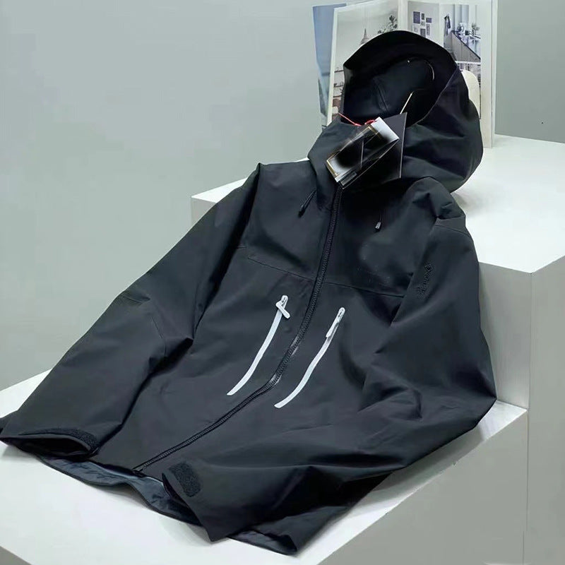 Chaqueta cortavientos Gore-Tex premium para mujeres para actividades al aire libre