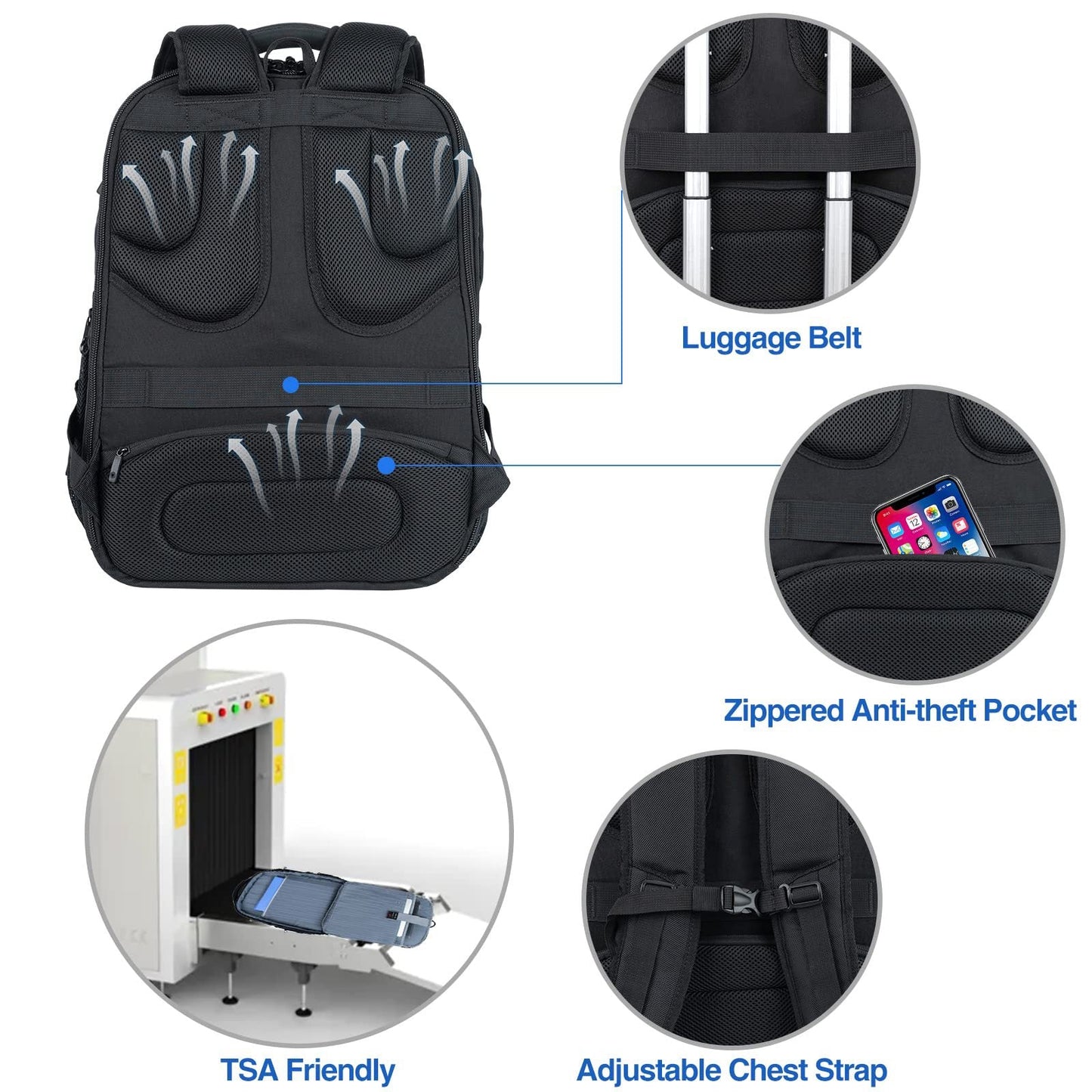 Mochila de Negocios Premium para Hombre