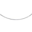 Collar de Cadena Omega Clásico de Oro Blanco de 14k (4 mm)