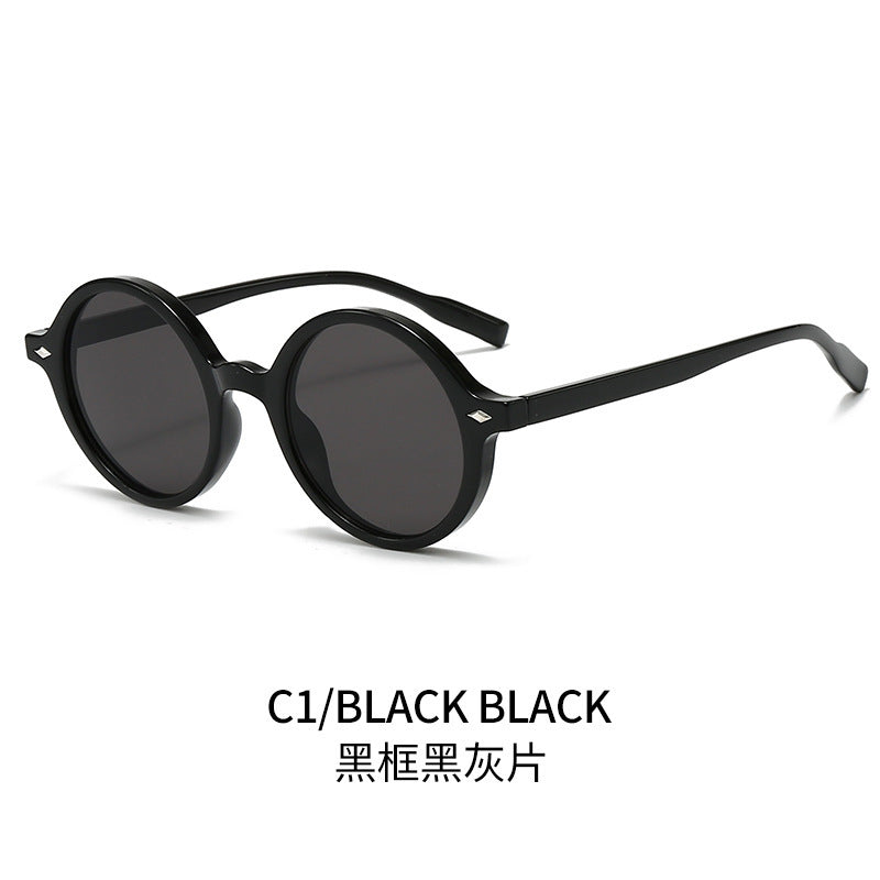 Gafas de sol retro ovaladas - Moda en champán puro