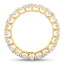 2.52 Carat Lab Grown Diamond Engagement Ring in 14K Yellow Gold
