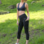 Jolie High-Waisted Capri Leggings with Hip Pockets