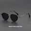 Premium Metal Circle Frame Sunglasses for Men and Women