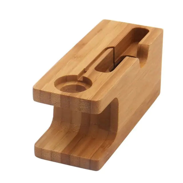Elegant Wood Charger Station for Organized Charging