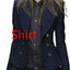 Manteau élégant bleu marine automne-hiver pour femmes