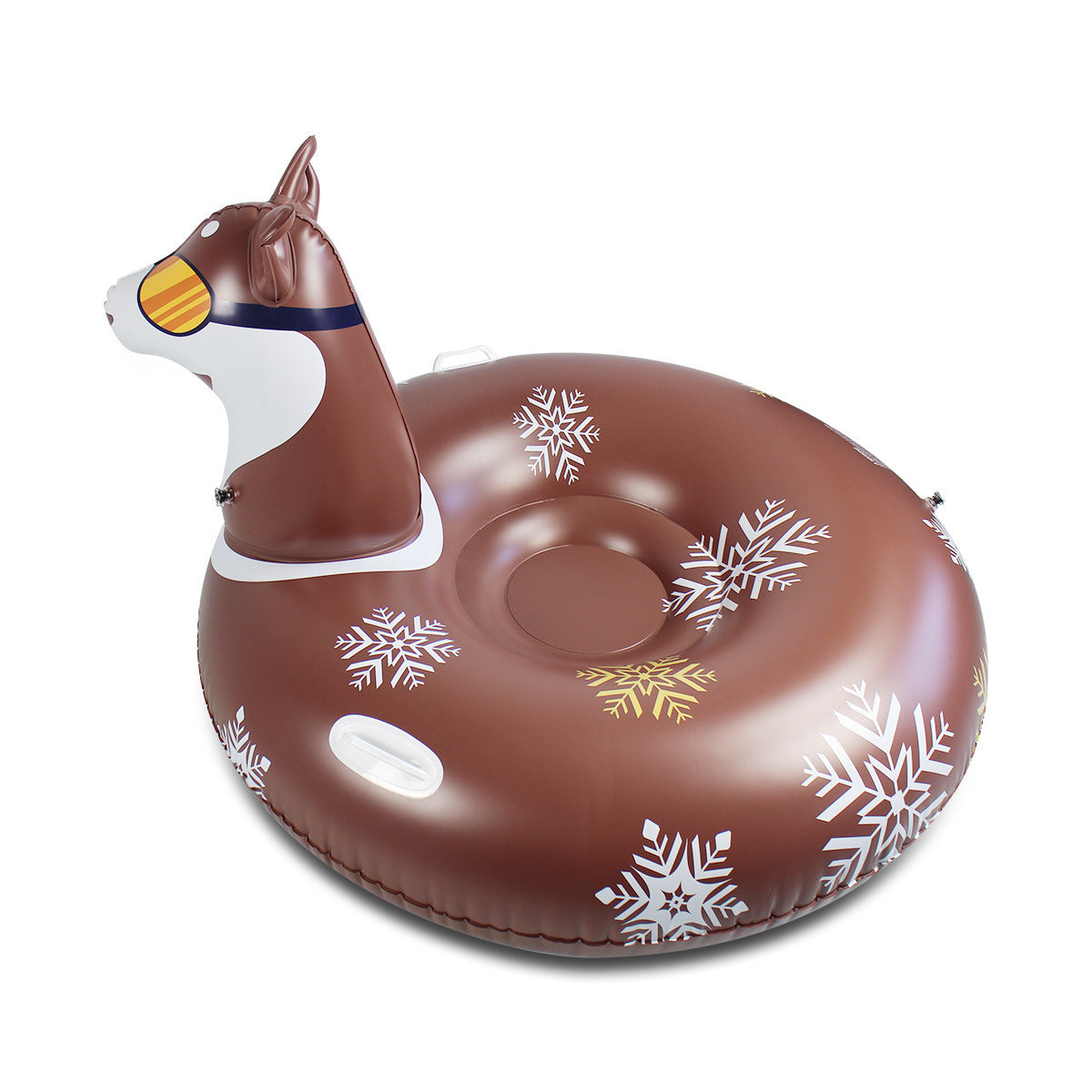 Drag Christmas Elk Ski Ring for Kids