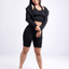 JupiterGear Athletic Zip-Up Crop Hoodie Jacket