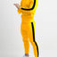 Ensemble de haut zippé et de pantalons à rayures latérales pour hommes grandes tailles