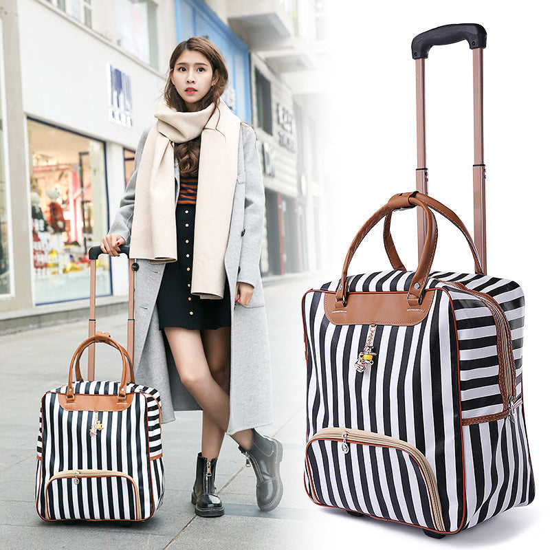 Stylish PU Trolley Case for Effortless Travel