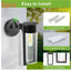 Outdoor Solar Tungsten Wire Wall Lamp - Waterproof & Elegant