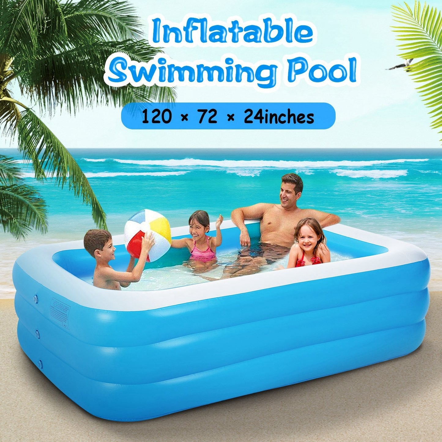 Piscina Inflable GBruno para Niños