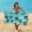 Double-Sided Velvet Beach Towel - Quick-Drying & Soft
