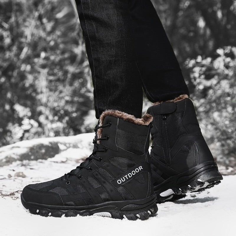 Bottes tactiques hautes pour hommes pour les aventures en plein air