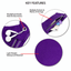 XGear Fitness Sac Banane Étanche pour Course et Voyage