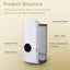 Chauffe-biberon portable USB rechargeable