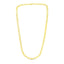 Cadena de eslabones marineros de 5.5 mm en oro amarillo de 10k