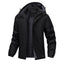 Manteau à capuche chaud grande taille pour hommes