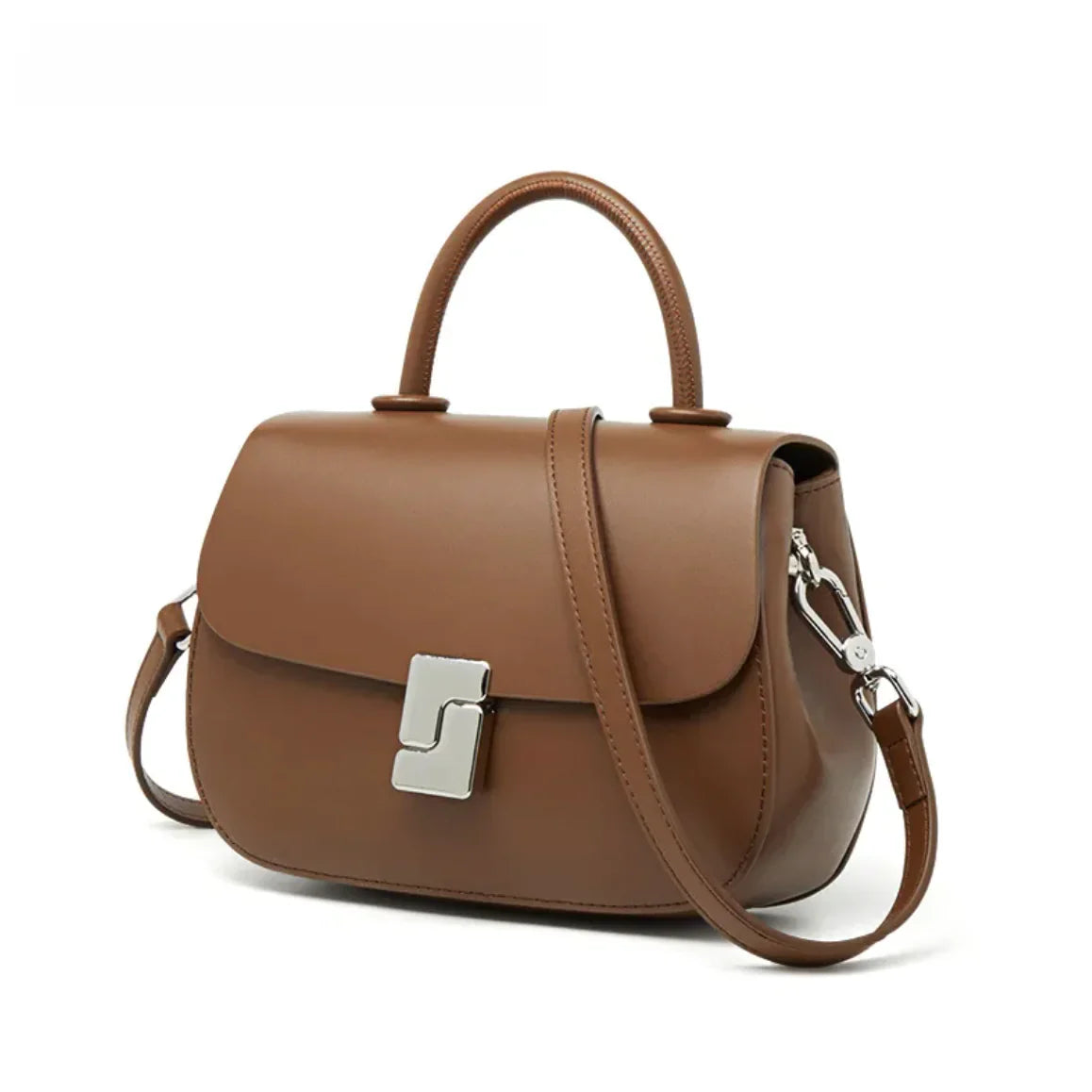 Sac bandoulière en cuir rétro