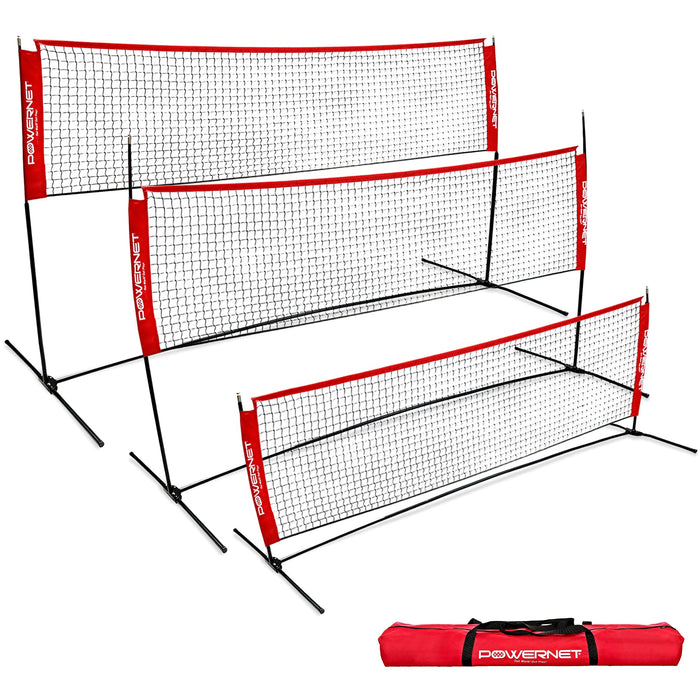 PowerNet Portable 10x3 Ft Adjustable Sports Net